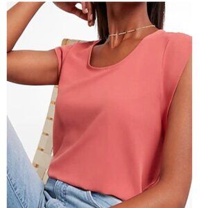 Express Cap Sleeve Gramercy Tee Size L